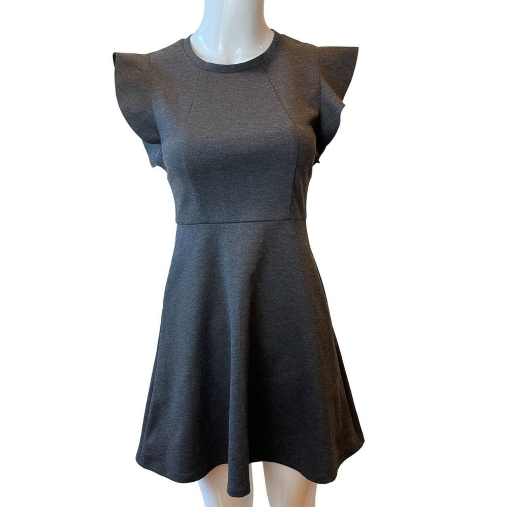 Nwt Bcbgeneration Womens Flutter Sleeve Dress Xgn… - image 4